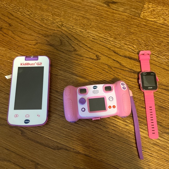 VTECH PHONE, CAMERA, AND WATCH! - Picture 1 of 7